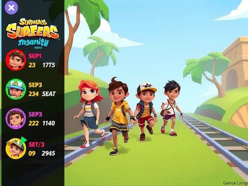 Subway Surfers Indore Insanity Character Lineup